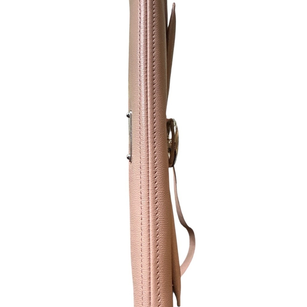 π Rebecca Minkoff Sofia Blush Leather Crossbody Clutch Convertible Chain Bag - Picture 10 of 11
